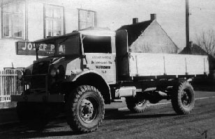 Der erste LKW der Firma.